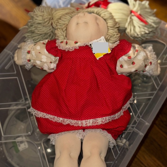 Rare soft sculpture cabbage patch doll rare